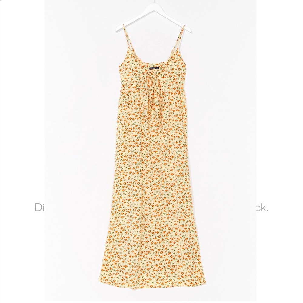 NWT Nasty Gal - Ditsy floral print maxi dress